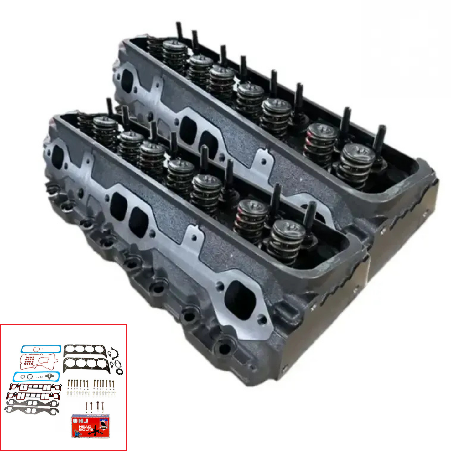 Pair GM Chevrolet 5.0L 305 Mercruiser Cylinder Heads
